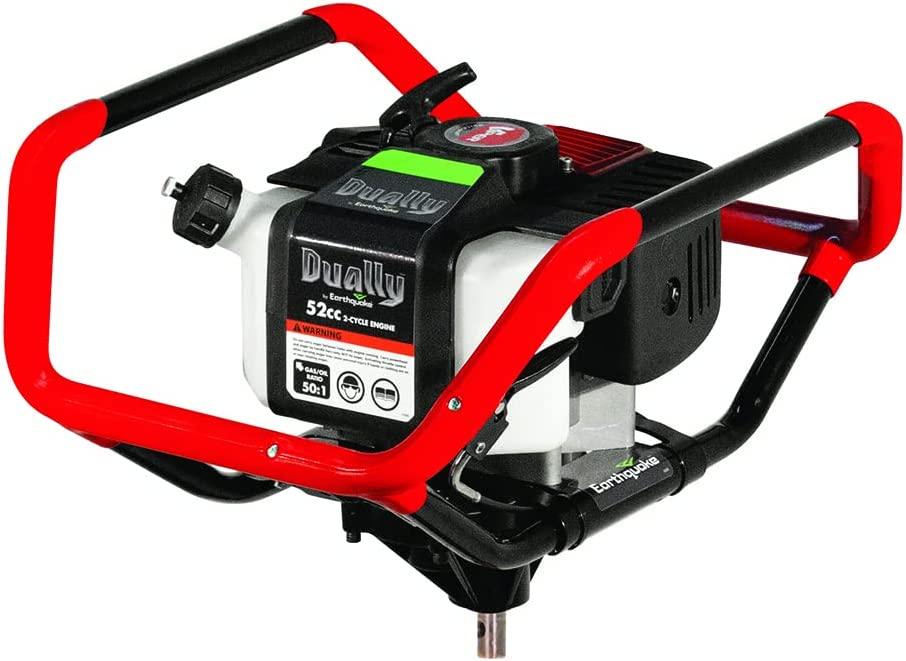 EARTHQUAKE 10310 Dually 1 or 2-Person Earth Auger Powerhead - 52cc 2-Cycle Viper Engine