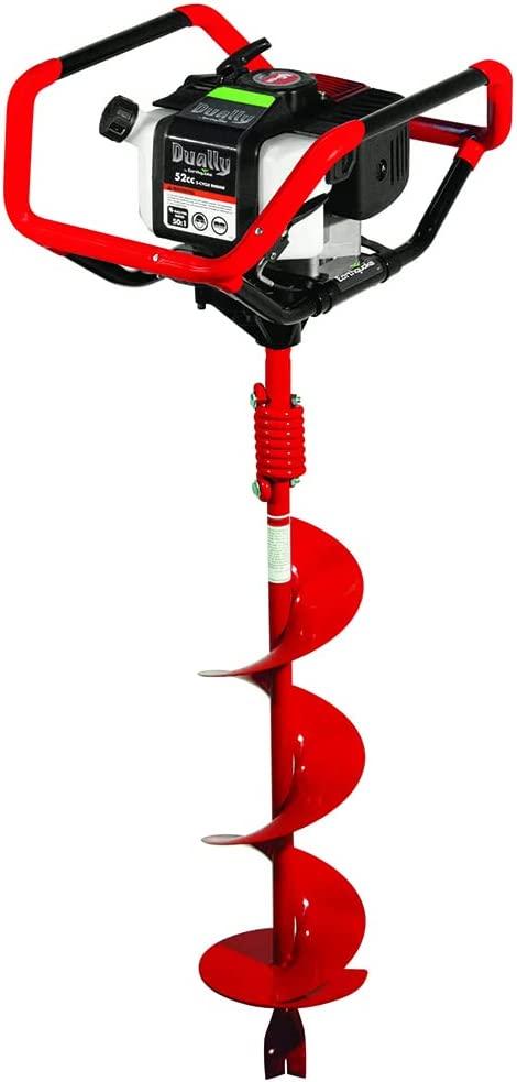 EARTHQUAKE 10310 Dually 1 or 2-Person Earth Auger Powerhead - 52cc 2-Cycle Viper Engine