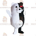 BIGGYMONKEYmascot costume from Monokuma, famous evil black and white bear