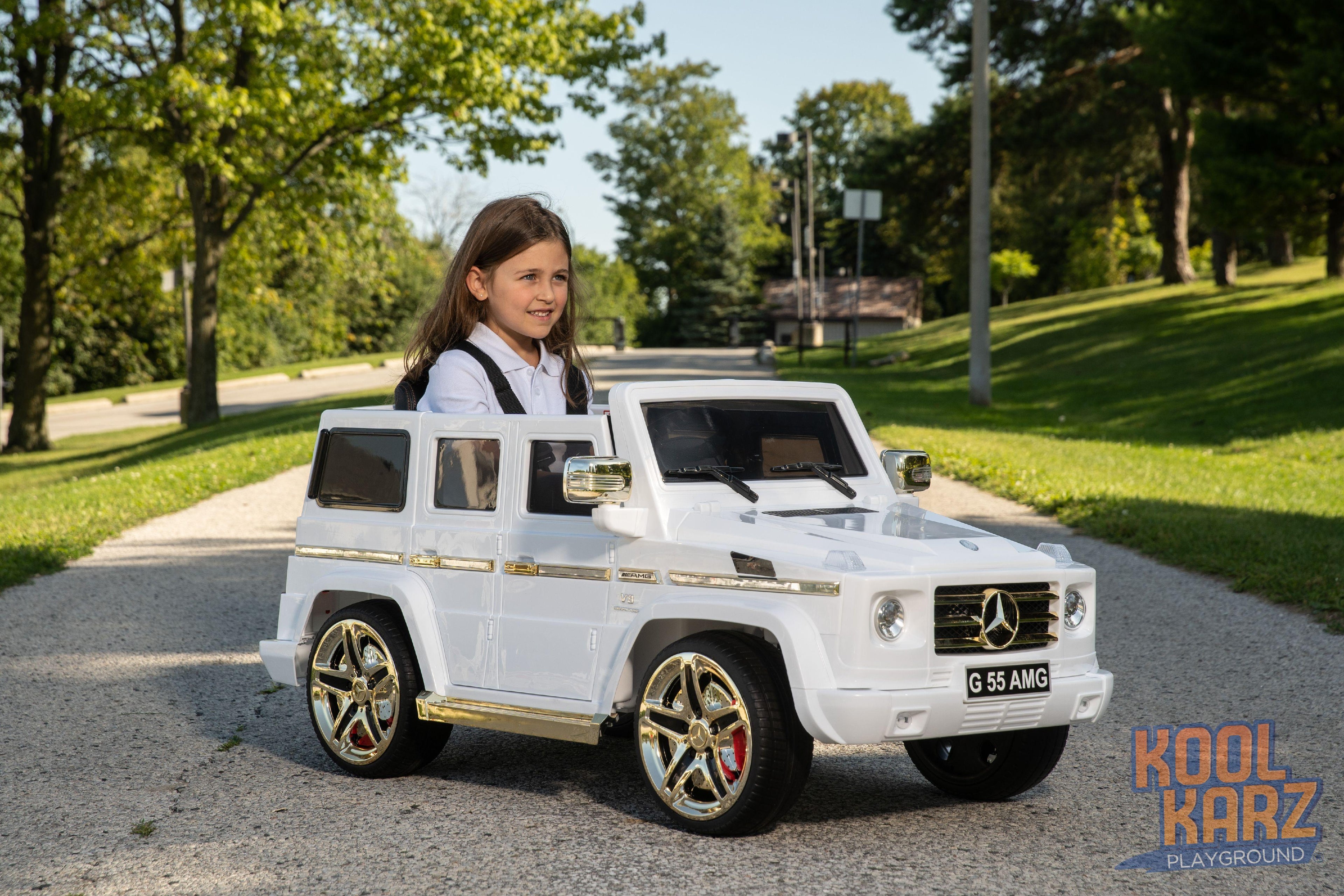 Kool Karz 12v Mercedes Benz G55 AMG Electric Ride On Toy Car
