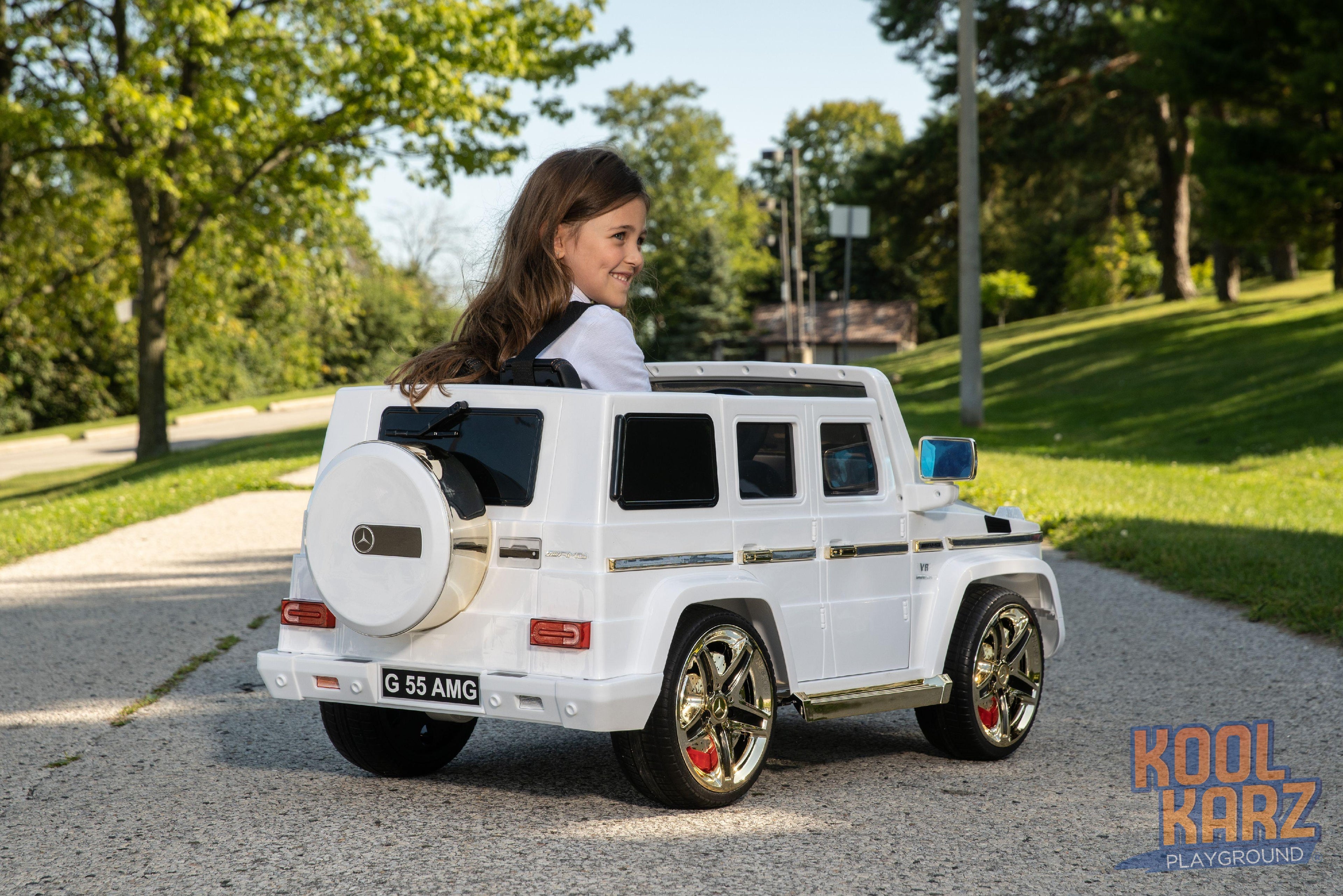 Kool Karz 12v Mercedes Benz G55 AMG Electric Ride On Toy Car