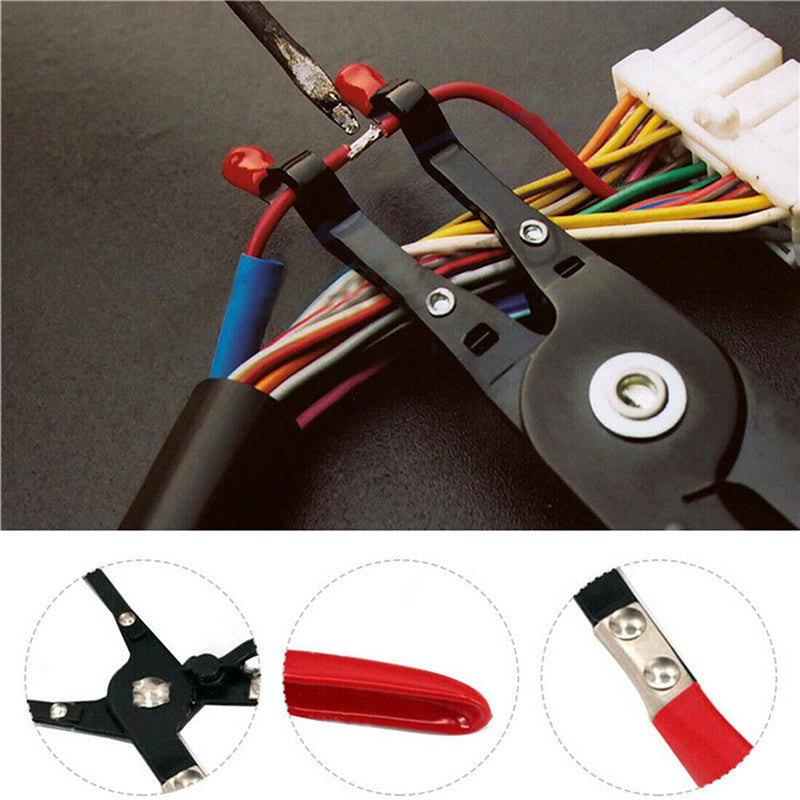 Revolutionary Car Repair Tool: Universal Soldering Aid Pliers for Welding 2 Wires Simultaneously!