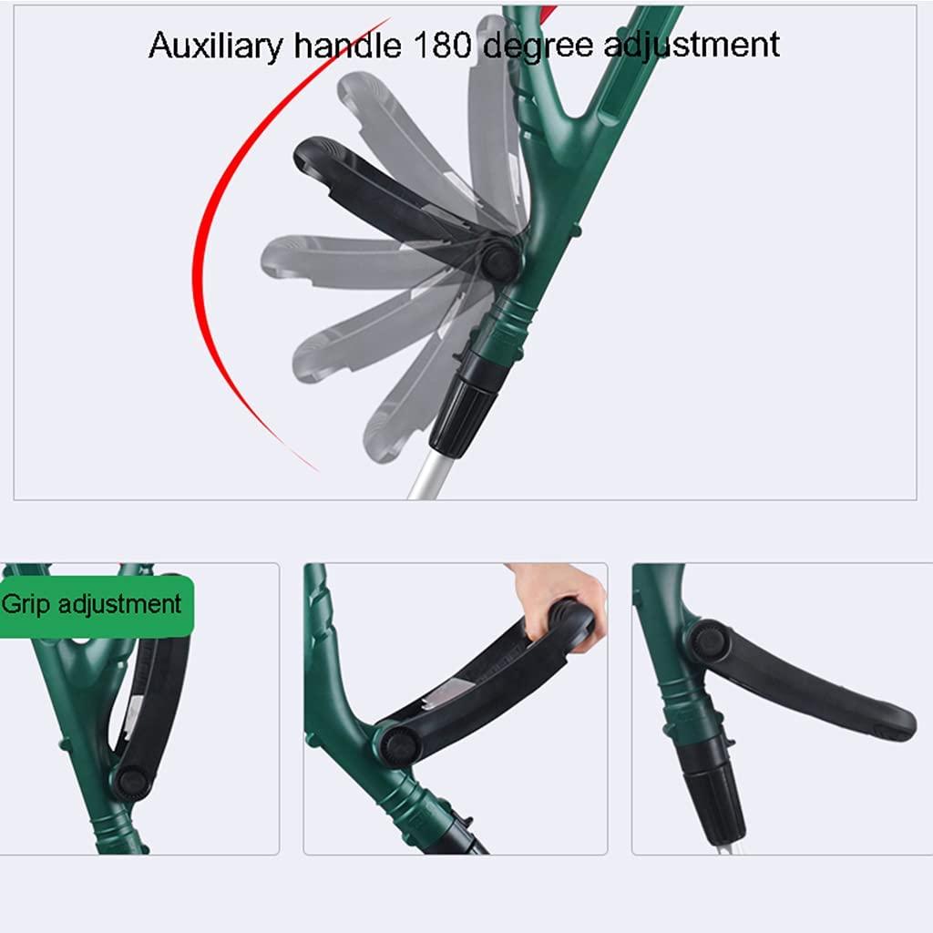 Handheld lawn mower Cord Cutter, Portable and Retractable Weed Eater, Electric Weeder for Courtyard Garden Power Supply, Battery Length Adjustable