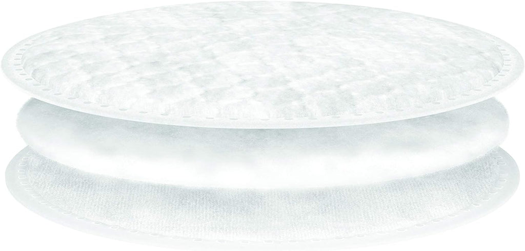 Swisspers Premium 100% Natural Cotton Rounds, Hypoallergenic, Reclosable Bags, 100-Count Bags, 6-Pack (600 Count Total)