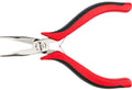 Yato YT-6617 Mini Pliers Bent Nose 115mm|HRC 55-62|TPR/PVC 3 colour handle| Cr-Ni|DIN 5749|Plier Tools|Plier for Home|Plier Knife|Industrial Tools|Combination Plier|Insulated|Red-Silver|Electrical