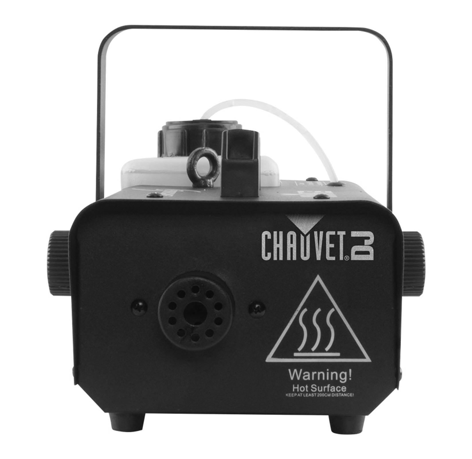 Chauvet DJ Hurricane 1000 Pro Fog/Smoke Machine with Remotes, H1000 (4 Pack)