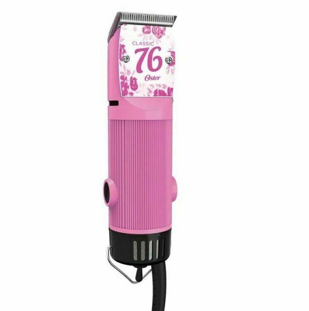 Oster Classic 76 Hair Clipper Professional Pro Salon Pink Flower Color