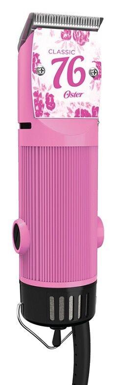Oster Classic 76 Hair Clipper Professional Pro Salon Pink Flower Color