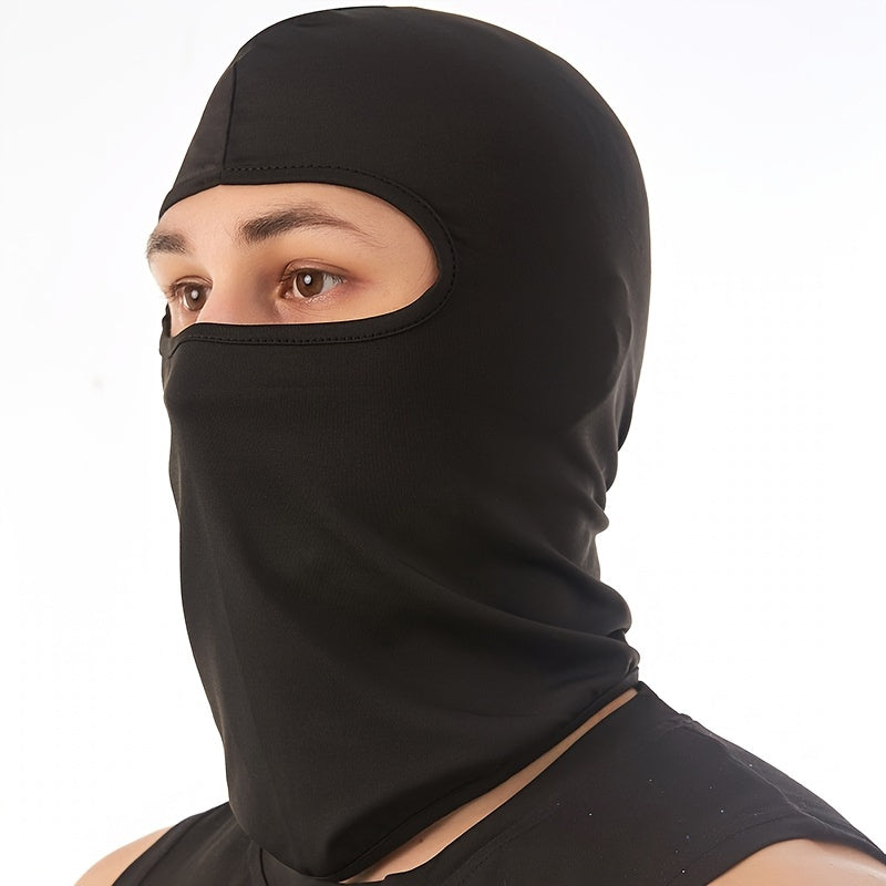 1 PC Full Face Cover Hat Balaclava Hat, Army Tactical CS Winter Ski Cycling Hat Sun Protection Scarf Outdoor Sports Warm Face Masks