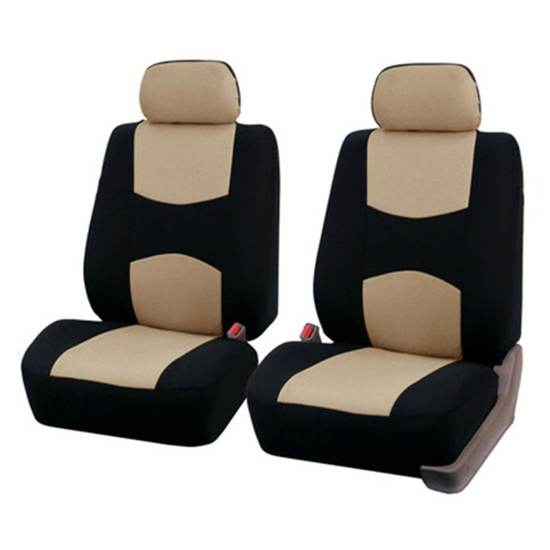 Upgrade Your Car's Interior With This Universal Seat Cover Set - 2pcs, Multi-color, 2mm Sponge!