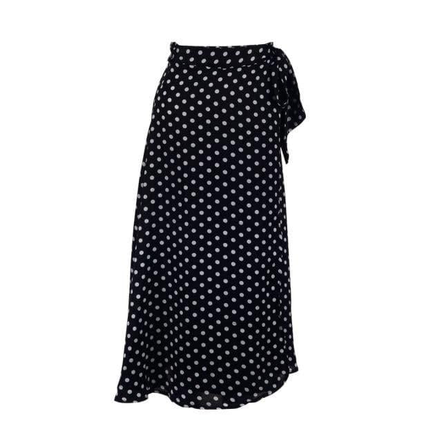 high waist midi skirt
