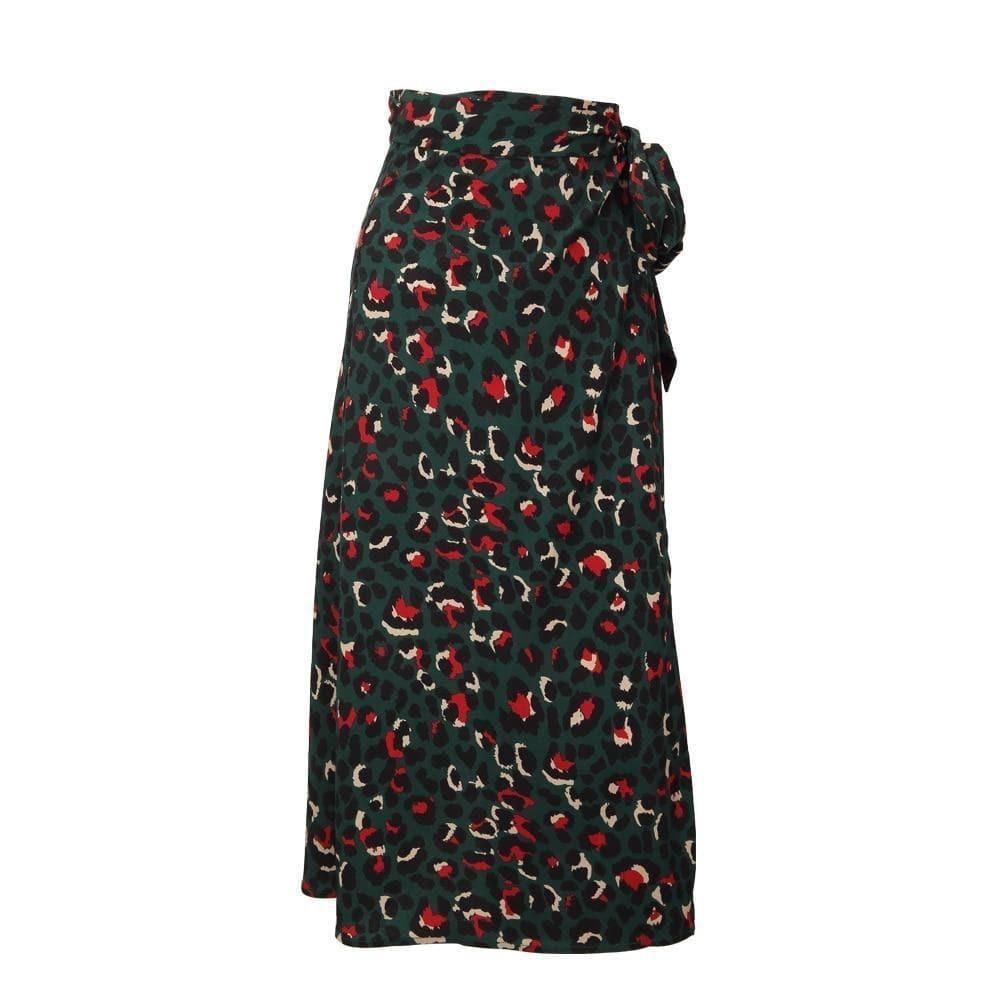high waist midi skirt