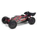 ARRMA 1/8 TYPHON 6S BLX 4WD Brushless By with Spektrum RTR, Red/Grey, ARA106046