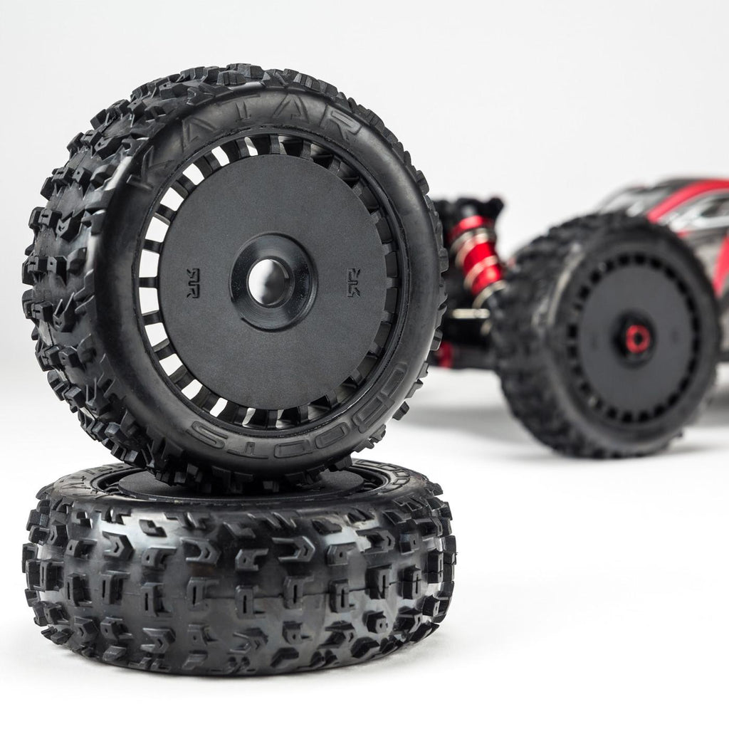 ARRMA 1/8 TYPHON 6S BLX 4WD Brushless By with Spektrum RTR, Red/Grey, ARA106046