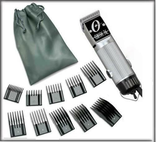 Oster Silver Classic 76 Limited Edition Hair Clipper 10 PC Comb Guide Set