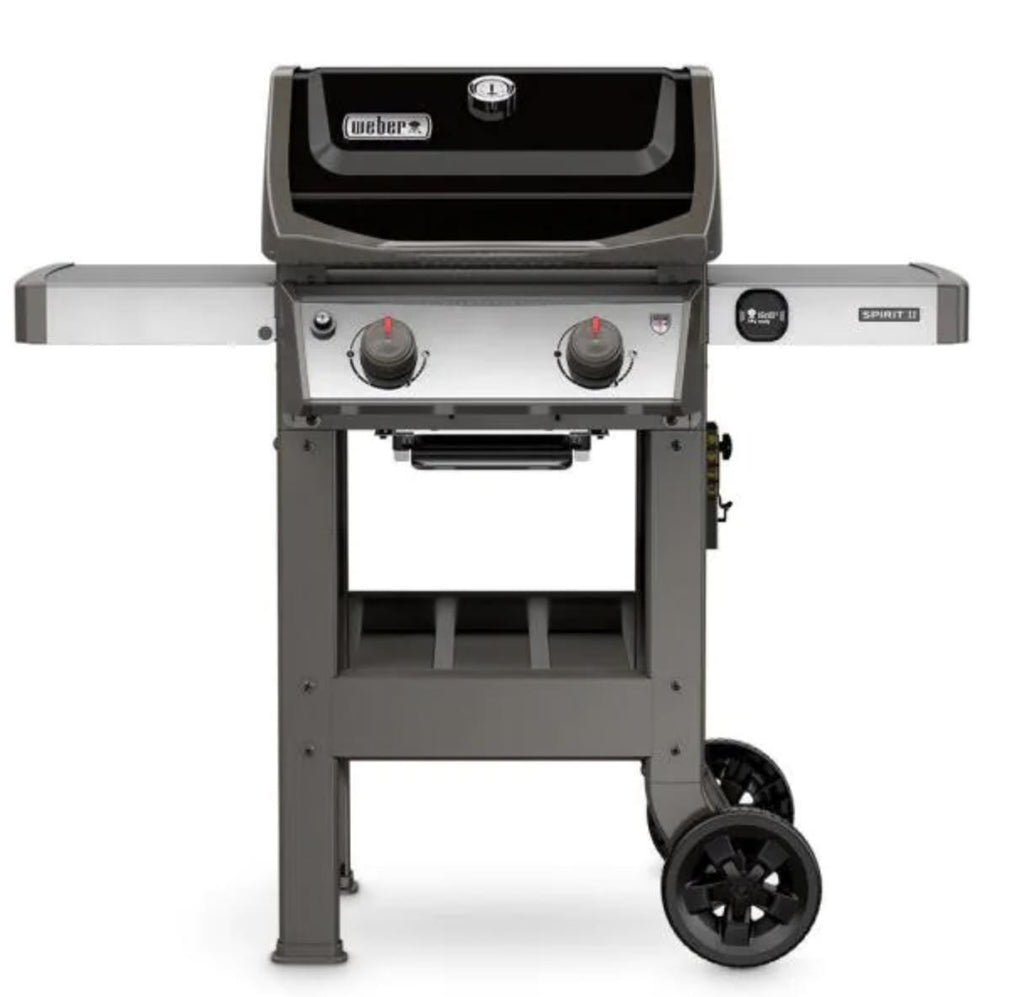 Spirit II E-210 Gas Grill 2 Burner Black Brand In Box Outdoor BBQ