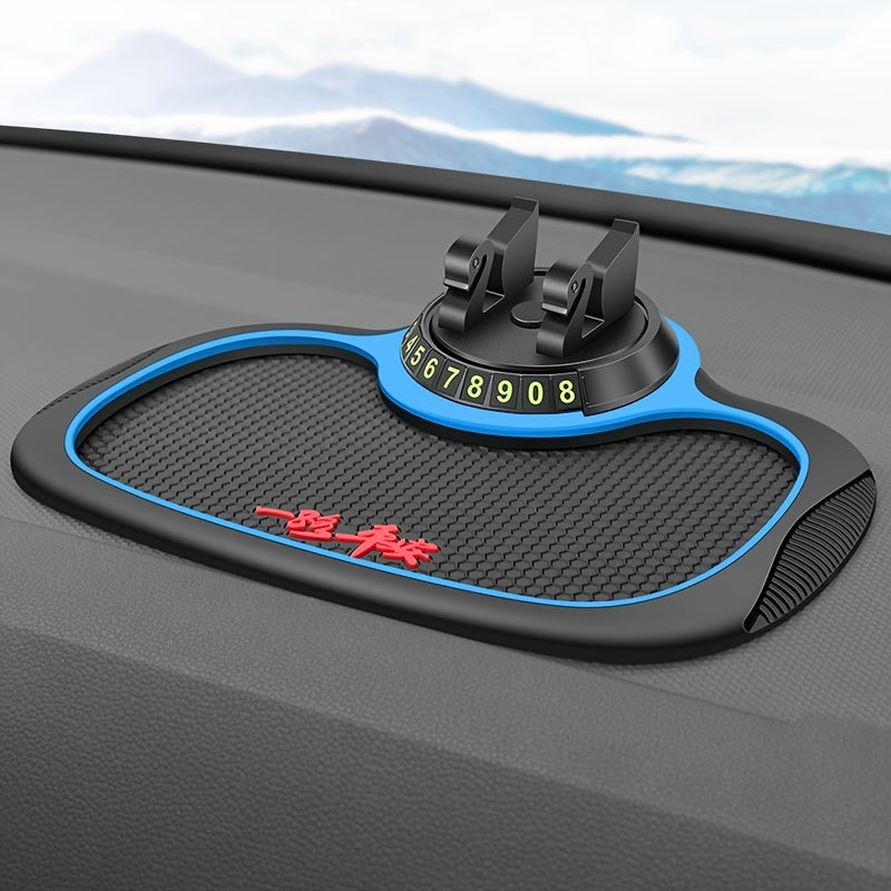 Multi-Functional Car Anti-Slip Mat, Auto Phone Holder Non Slip Sticky Anti Slide Dashboard Phone Mount Silicone Dashboard Car Pad Mat