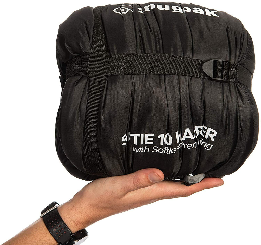 SNUGPAK-Softie 10 Harrier Black RH Zip
