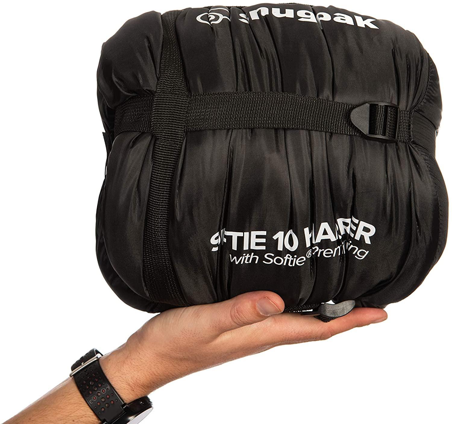 SNUGPAK-Softie 10 Harrier Black RH Zip