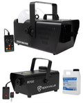 Chauvet DJ SM 250 Portable DMX Snow Machine w/ Remote+Fog Machine w/ Remote