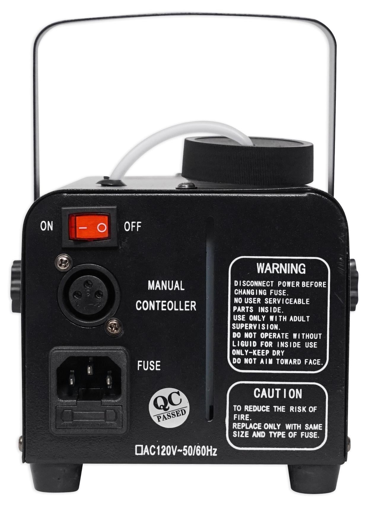 Chauvet DJ SM 250 Portable DMX Snow Machine w/ Remote+Fog Machine w/ Remote