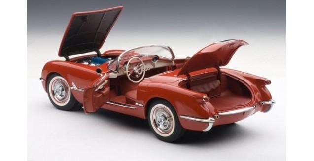1954 Chevrolet Corvette Red 1/18 Diecast Model Car by Autoart