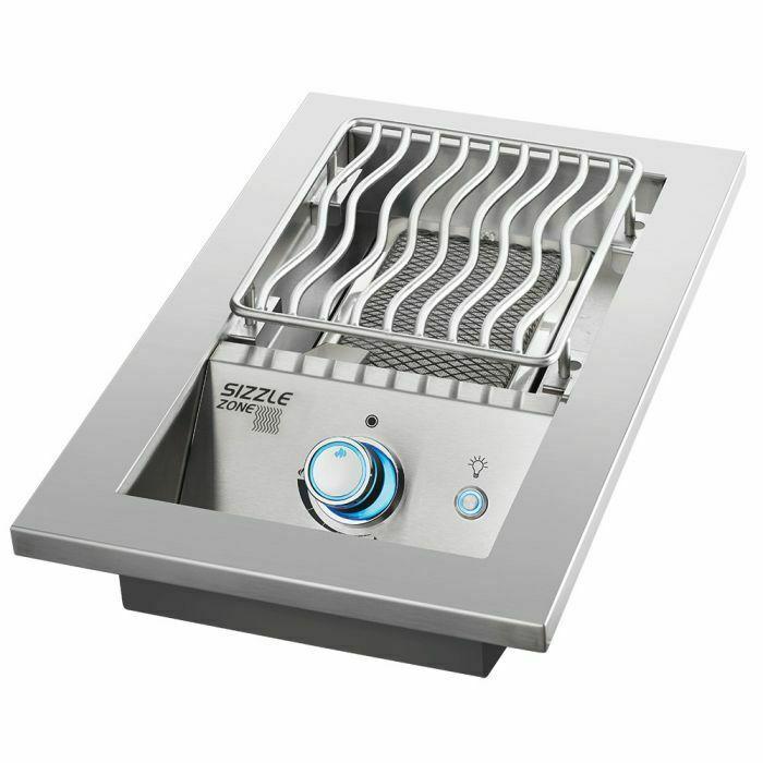 -In 700 Series 10" Single Infrared Burner Propane,  Steel