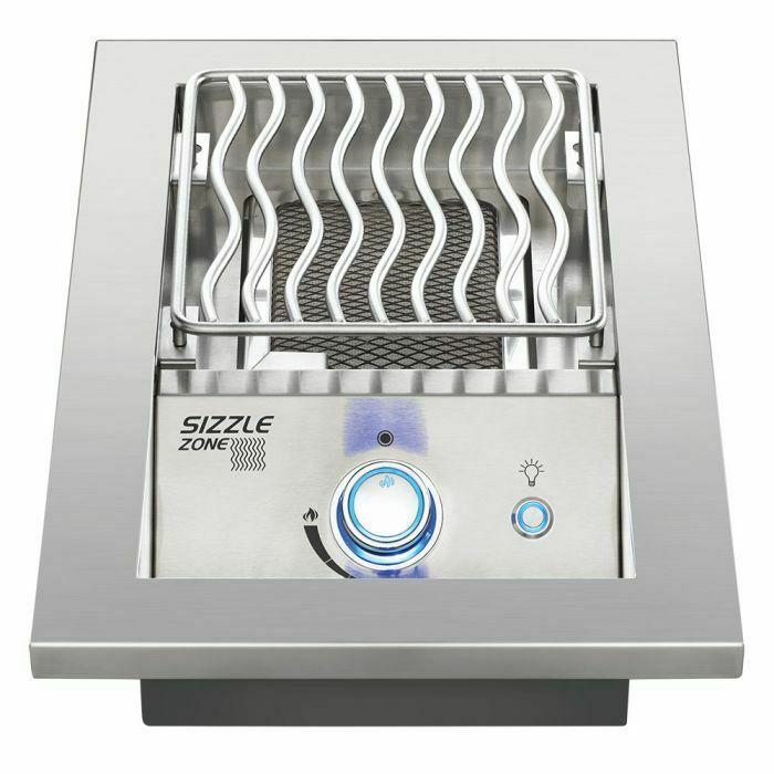 -In 700 Series 10" Single Infrared Burner Propane,  Steel
