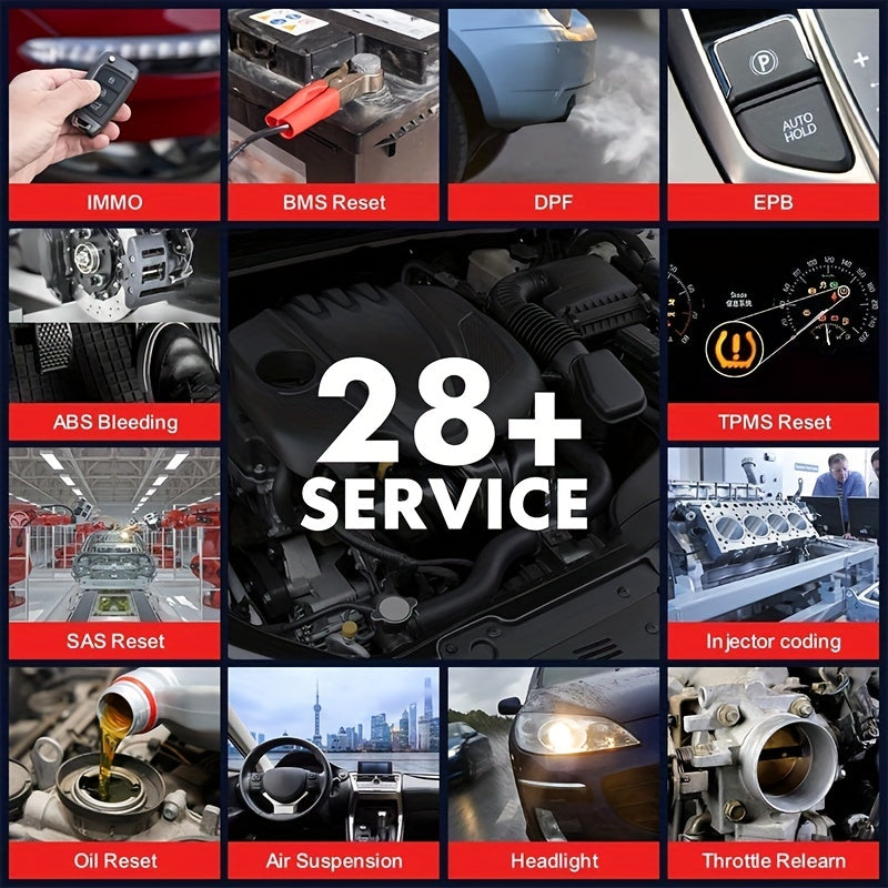 Autel MaxiCOM MK808Z: Android 11 Scan Tool With 28+ Services &amp; 2023 Upgrades - All System Diagnostics!