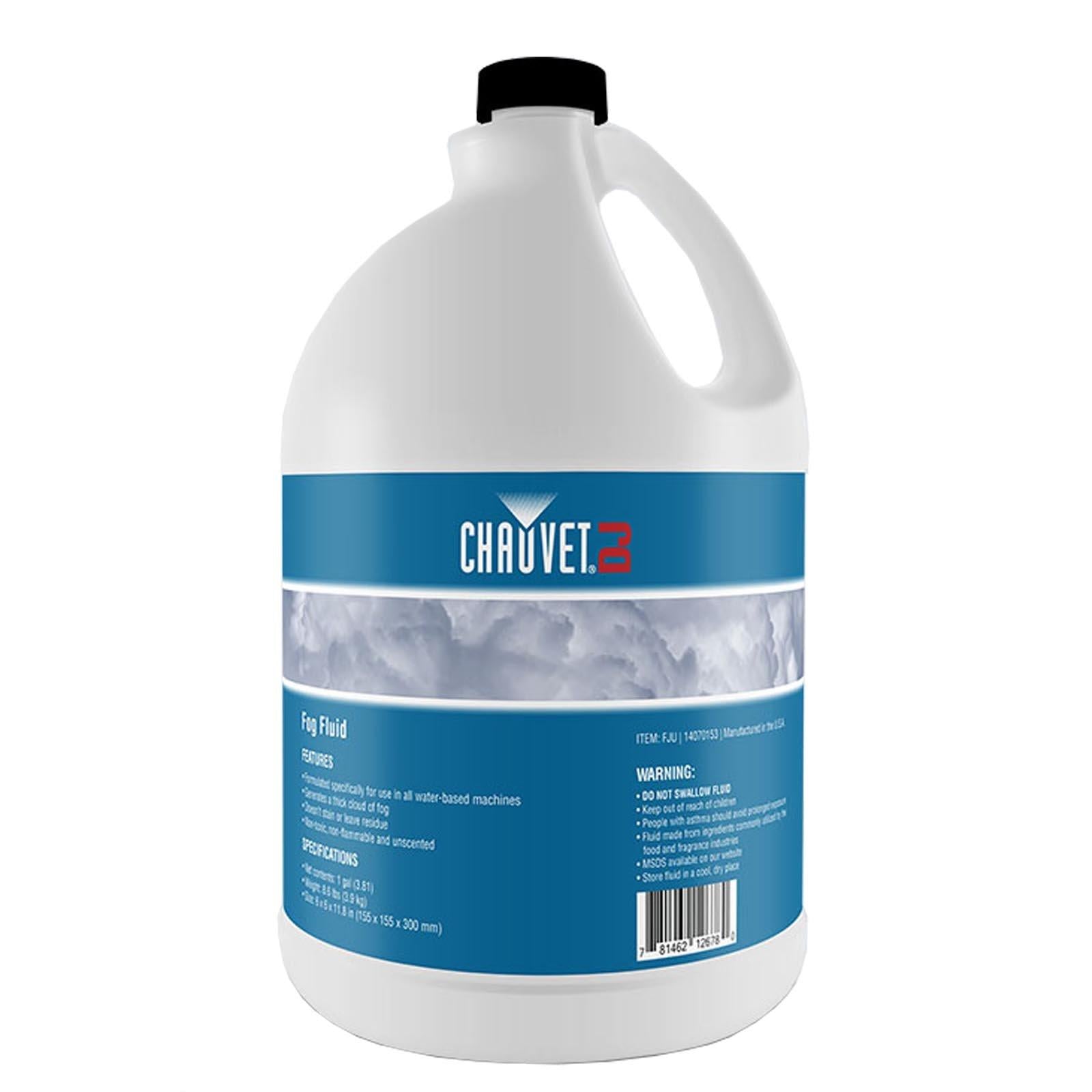Chauvet Smoke Fog Haze Machine Fluid (4 Pack) Fog Smoke Juice Fluid (4 Pack)