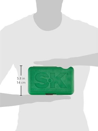 SK Hand Tool 91824 1/4-Inch Drive Semi-Deep Socket Set, 24-Piece