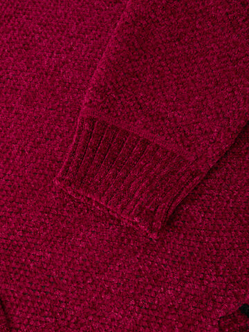 mens plain chenille knit stand collar zipper warm cardigans with pocket