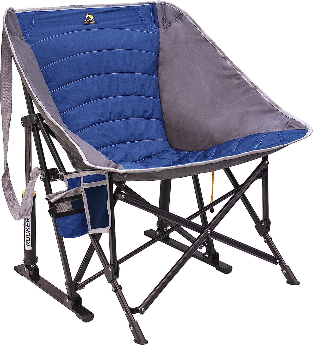 GCI Outdoor MaxRelax Pod Rocker Portable Rocking Chair &amp; Outdoor Camping Chair