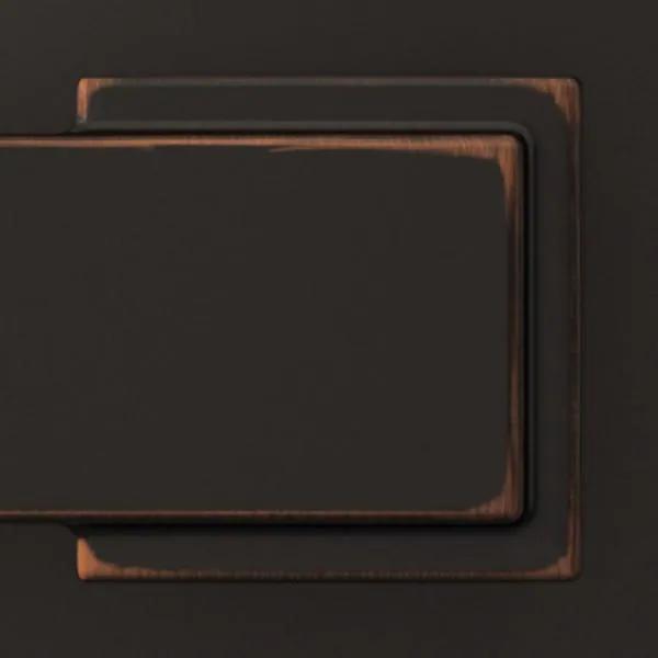 Camelot Aged Bronze Single Cylinder Deadbolt