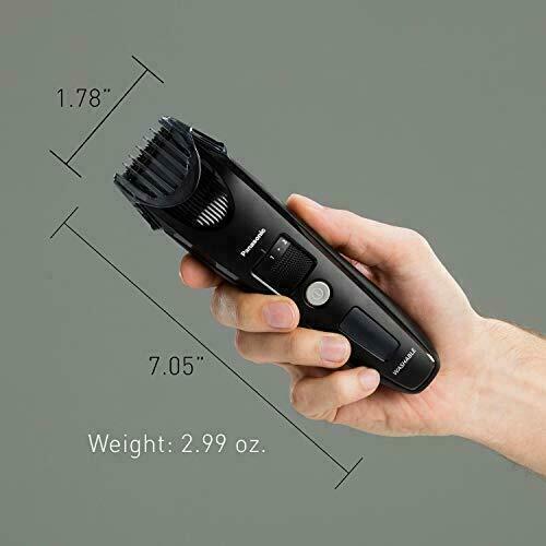 Panasonic Beard Trimmer for Men Cordless Precision Power, Hair Clipper with Comb
