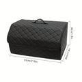 1pc Car Trunk Organizer StoraBox Collapsible Auto Cargo StoraContainer Toys Food StoraBag Car Stowing Automotive Accessories