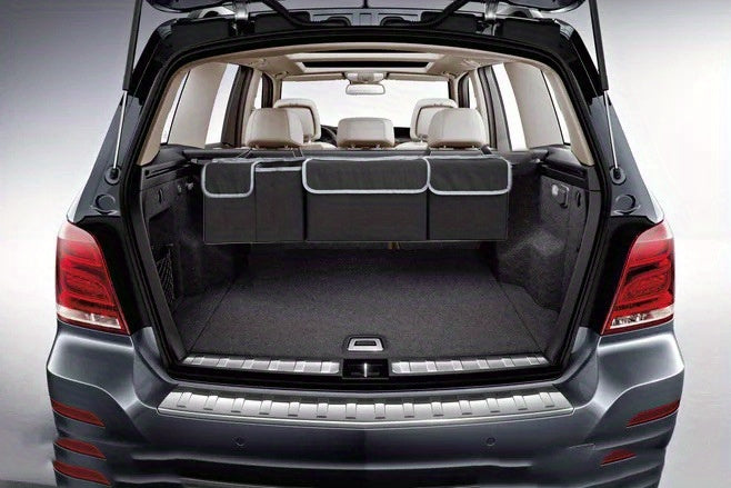 1pc High Capacity Car Boot Back Seat Trunk StoraBag Organizer Pocket Waterproof Oxford StoraBox Organizer Stowing Tidying Interior Accessories