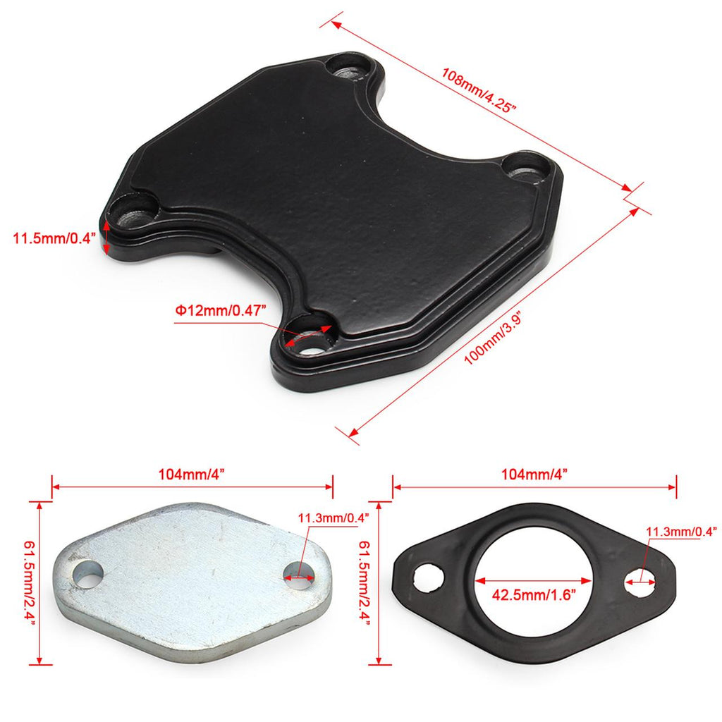 EGR Delete Kit For Dodge Ram 3500 4500 5500 6.7L Cummins 2013-2018 Cab &amp; Chassis