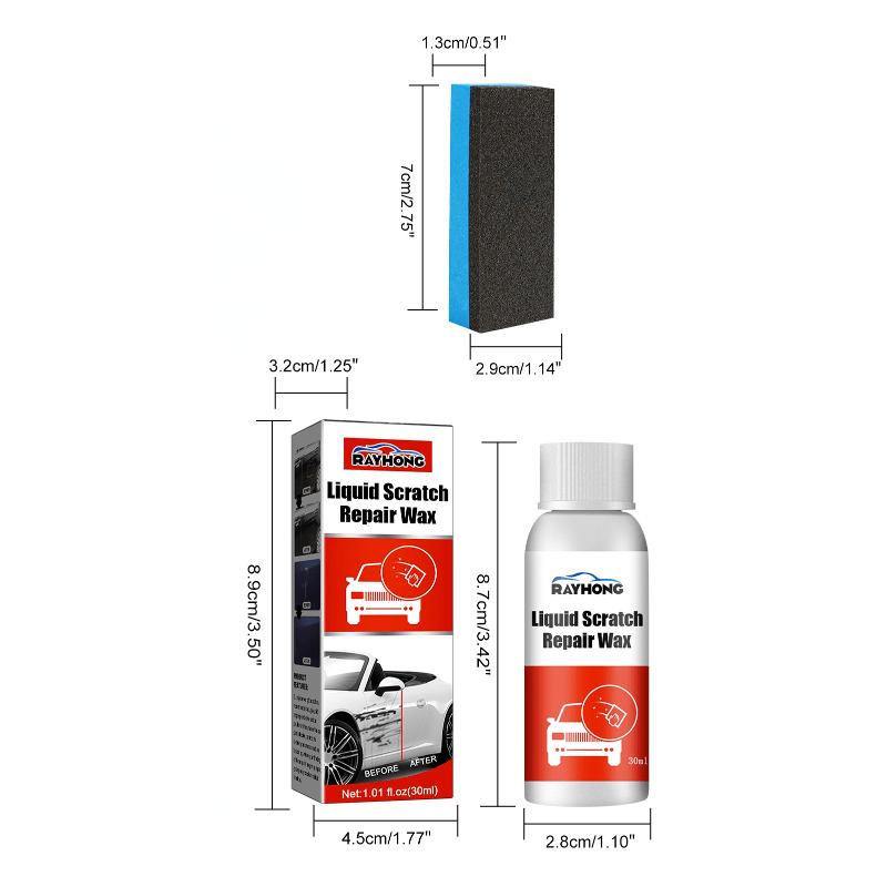 Car Paint Scratch Repair Set, Wax Polishing Scratch Remover Car Polish Cleaning Tool For Care Styling Protection Kit