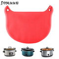 Silicone Slow Cooker Liners, Reusable CooLiner For 6-8 Quarts Slow Cooker, Leakproof Dishwasher Safe Cooker Bags Liners For Oval Or Round 7 8QT Slow Cooker.