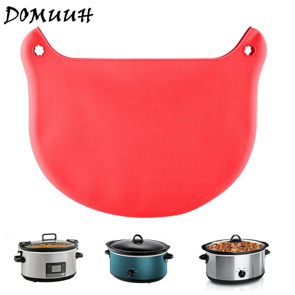 Silicone Slow Cooker Liners, Reusable CooLiner For 6-8 Quarts Slow Cooker, Leakproof Dishwasher Safe Cooker Bags Liners For Oval Or Round 7 8QT Slow Cooker.