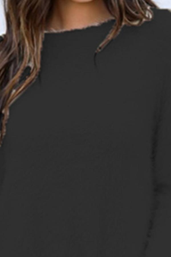 Round Neck Plain Sweaters