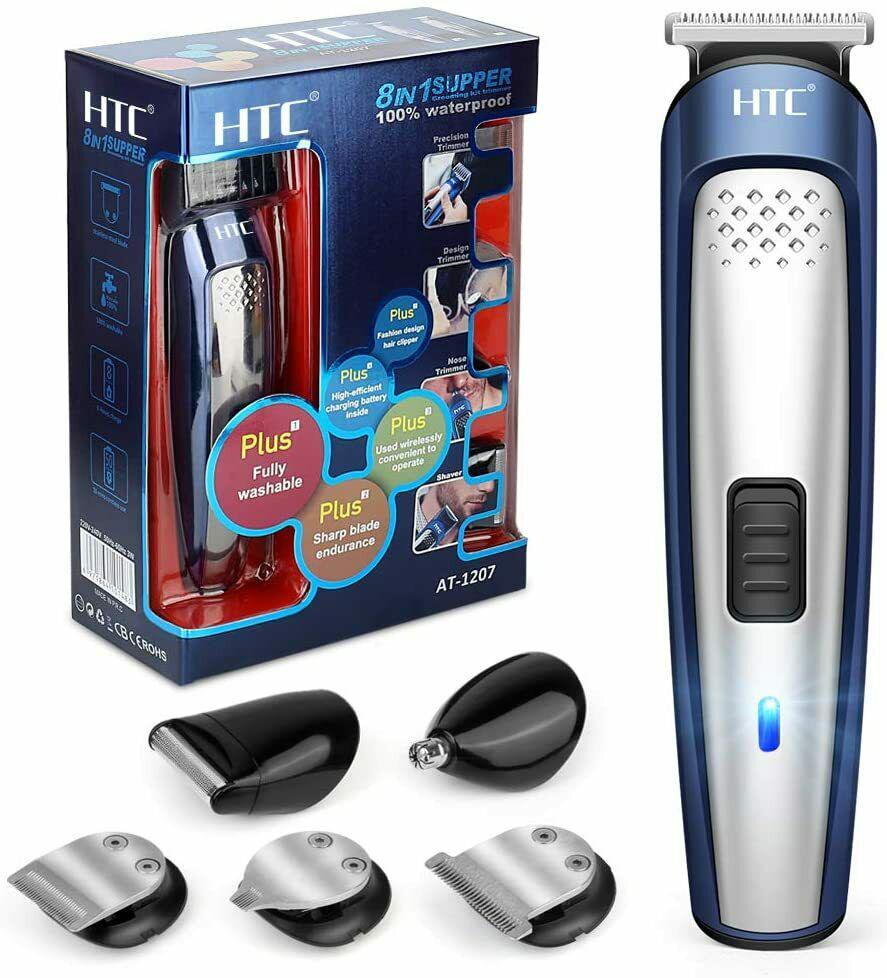 Trimmer Electronic Professional Precision Waterproof 8 On 1 Beard Face Wallet
