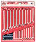 Wright Tool D979 24 Piece Metric Combination Wrenches, Satin