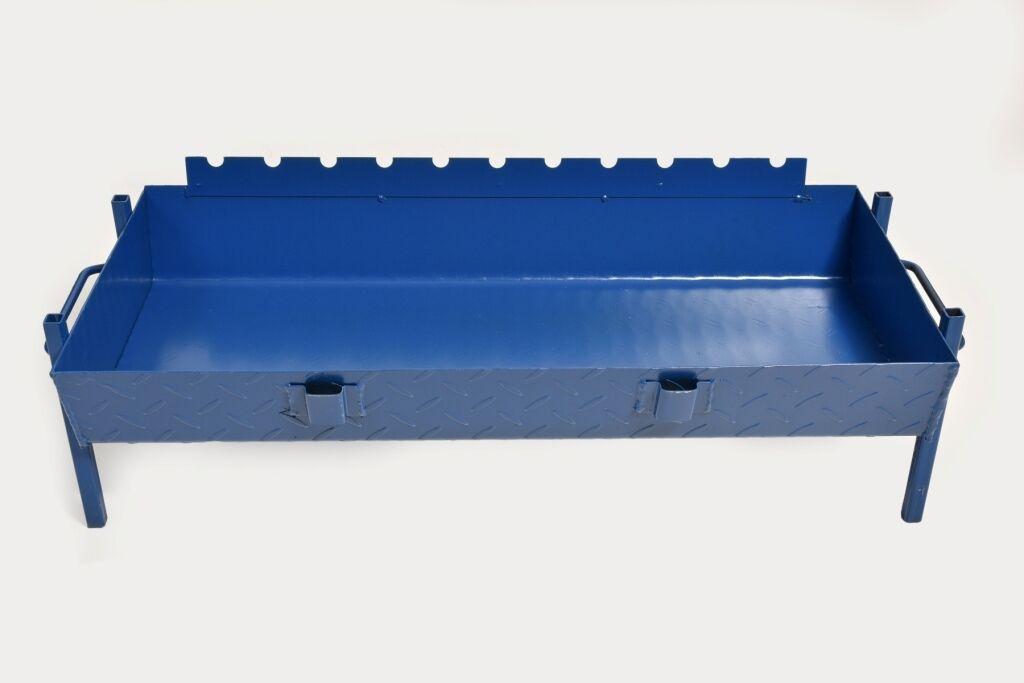 BBQ Grill with Lifting Mechanism, Electric Motor and Battery Motor