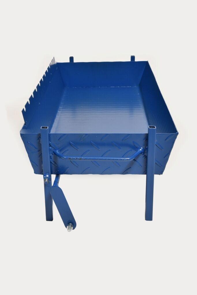 BBQ Grill with Lifting Mechanism, Electric Motor and Battery Motor