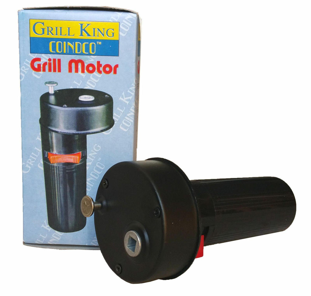 BBQ Grill with Lifting Mechanism, Electric Motor and Battery Motor