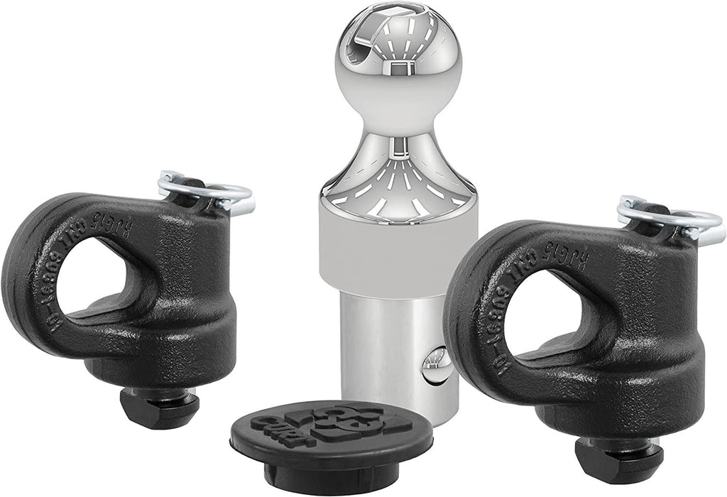 CURT 60692 OEM Puck System Gooseneck Hitch Kit, 30K, 2-5/16-In Ball, Fits Select Silverado, Sierra 2500, 3500 HD, F-250, F-350, Nissan  XD