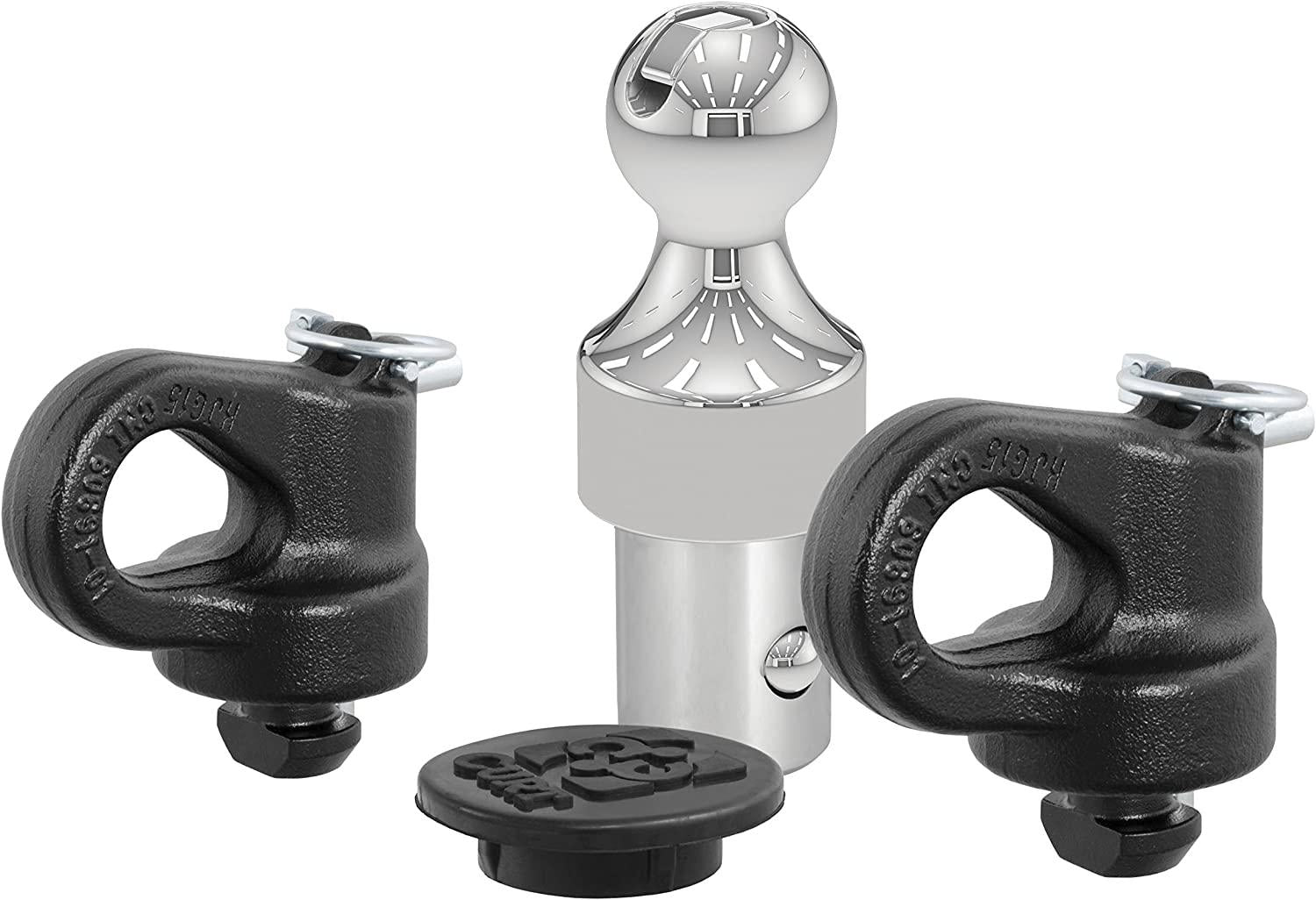 CURT 60692 OEM Puck System Gooseneck Hitch Kit, 30K, 2-5/16-In Ball, Fits Select Silverado, Sierra 2500, 3500 HD, F-250, F-350, Nissan  XD