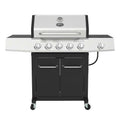 Gas Grill With Side Burner Outdoor Grill 5 Burner Propane BBQ Barbeque Grill